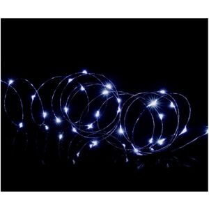 Premier Christmas 50 Micro Brights Battery Timer LED Lights Indoor/Outdoor - White Premier Christmas 50 Micro Brights Battery Timer LED Lights Indoor/Outdoor - White