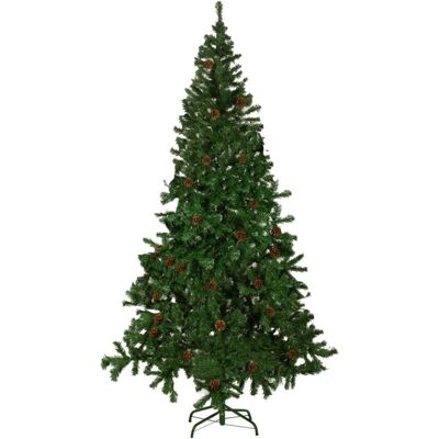 vidaXL Artificial Christmas Tree with Pinecones 210 cm vidaXL Artificial Christmas Tree with Pinecones 210 cm