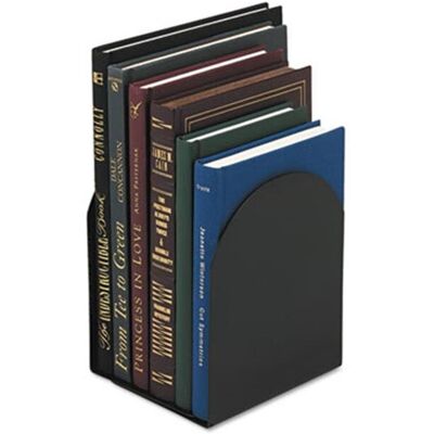 Universal 54071 Bookends, Magnetic, 6 x 5 x 7, Metal, Black Universal 54071 Bookends, Magnetic, 6 x 5 x 7, Metal, Black