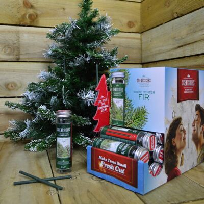 Scentsicles White Winter Fir 6 pcs - Christmas Tree Fragrance Sticks Scentsicles White Winter Fir 6 pcs - Christmas Tree Fragrance Sticks