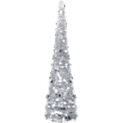 vidaXL - Pop-up Artificial Christmas Tree - Silver vidaXL - Pop-up Artificial Christmas Tree - Silver
