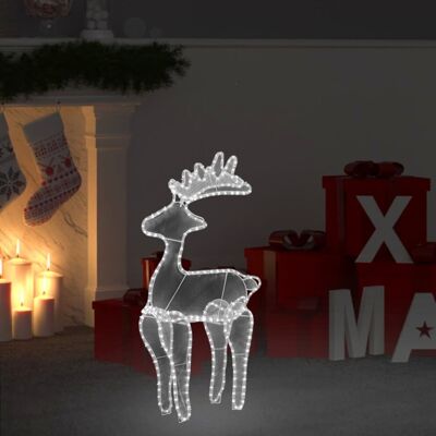 vidaXL Reindeer Christmas Decoration with Mesh 306 LEDs Xmas Decoration Set vidaXL Reindeer Christmas Decoration with Mesh 306 LEDs Xmas Decoration Set
