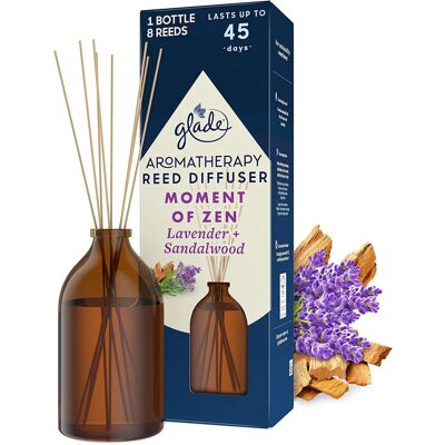 Glade - Aromatherapy Reed Diffuser - Lavender - Reed Diffuser Glade - Aromatherapy Reed Diffuser - Lavender - Reed Diffuser