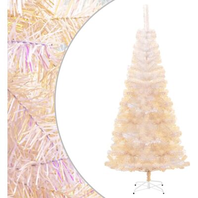 vidaXL Artificial Christmas Tree with Iridescent Tips - Christmas Tree vidaXL Artificial Christmas Tree with Iridescent Tips - Christmas Tree