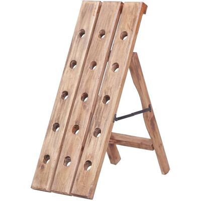 vidaXL Reclaimed Wood Wine Rack for 15 Bottles - Space-Saving Storage vidaXL Reclaimed Wood Wine Rack for 15 Bottles - Space-Saving Storage
