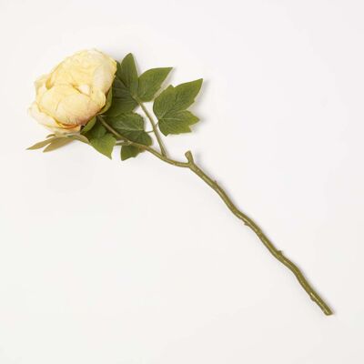 HOMESCAPES Pink Peony Artificial Stem - 48cm HOMESCAPES Pink Peony Artificial Stem - 48cm