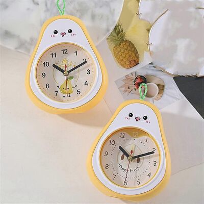 konhill (B, One size) Cartoon Fruit Alarm Clock Avocado Peach Alarm Clock Decorative Orn konhill (B, One size) Cartoon Fruit Alarm Clock Avocado Peach Alarm Clock Decorative Orn