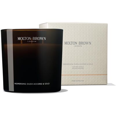 Molton Brown Oudh Accord Gold Candle - 600g Luxury Scented Molton Brown Oudh Accord Gold Candle - 600g Luxury Scented