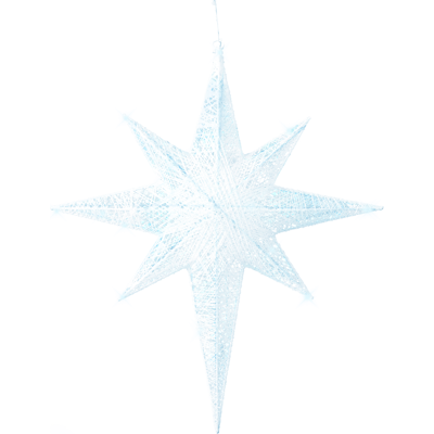 Beliani Wall Decor Star OSMA White - Wall Decor Beliani Wall Decor Star OSMA White - Wall Decor