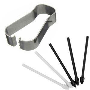 Unbranded (1) 1 Set Pen Tips Portable Replacement With Metal Clip Stylus S Pen Nibs Refill Unbranded (1) 1 Set Pen Tips Portable Replacement With Metal Clip Stylus S Pen Nibs Refill