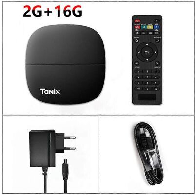 Unbranded (US Plug, 2G 16G) Tanix A3 TV box Android 10.0 Allwinner H313 1GB 8GB 2G 16G Sma Unbranded (US Plug, 2G 16G) Tanix A3 TV box Android 10.0 Allwinner H313 1GB 8GB 2G 16G Sma