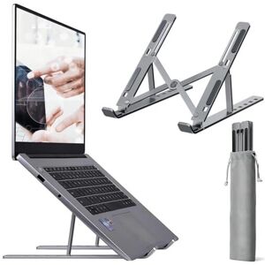 Dyazo N3 6 Angle Foldable & Portable Laptop Riser Stand Made with Aluminum Alloy Comp Dyazo N3 6 Angle Foldable & Portable Laptop Riser Stand Made with Aluminum Alloy Comp