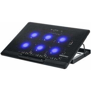 GreenZech 6 Fan Adjustable Laptop Cooling Pad Cooler Portable Stand For 14-17inch Laptop GreenZech 6 Fan Adjustable Laptop Cooling Pad Cooler Portable Stand For 14-17inch Laptop
