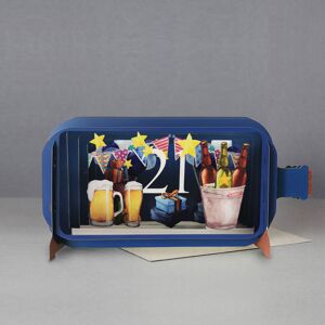 Alljoy Design Message In A Bottle Beer 21st Pop Up Birthday Greeting Card By Alljoy Cards Alljoy Design Message In A Bottle Beer 21st Pop Up Birthday Greeting Card By Alljoy Cards