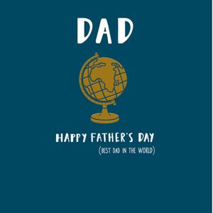Woodmansterne Best Dad In The World Happy Father's Day Greeting Card Fathers Day Cards Woodmansterne Best Dad In The World Happy Father's Day Greeting Card Fathers Day Cards