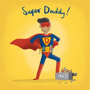Woodmansterne Super Daddy Happy Father's Day Greeting Card Fathers Day Cards Woodmansterne Super Daddy Happy Father's Day Greeting Card Fathers Day Cards