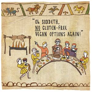 Oh Soddeth No Gluten-Free Hysterical Heritage Greeting Card Woodmansterne Cards Oh Soddeth No Gluten-Free Hysterical Heritage Greeting Card Woodmansterne Cards