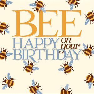 Bee Happy On Your Birthday Emma Bridgewater Birthday Greeting Card Woodmansterne Bee Happy On Your Birthday Emma Bridgewater Birthday Greeting Card Woodmansterne