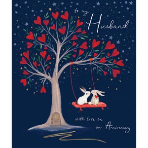 My Husband With love Gold Foiled Anniversary Greeting Card Woodmansterne Cards My Husband With love Gold Foiled Anniversary Greeting Card Woodmansterne Cards