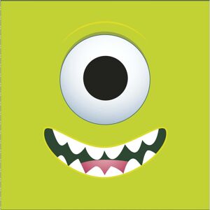 Monsters Mike & Googly Eye Birthday Greeting Card Disney Character Cards Monsters Mike & Googly Eye Birthday Greeting Card Disney Character Cards