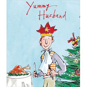 Woodmansterne Yummy Husband Xmas Turkey Quentin Blake Christmas Greeting Card Art Xmas Cards Woodmansterne Yummy Husband Xmas Turkey Quentin Blake Christmas Greeting Card Art Xmas Cards