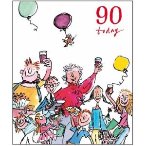Woodmansterne Quentin Blake 90th Birthday Greeting Card Popular Range Greetings Cards Woodmansterne Quentin Blake 90th Birthday Greeting Card Popular Range Greetings Cards
