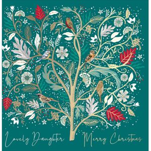 Woodmansterne National Trust Lovely Daughter Festive Birds Foiled Christmas Card Xmas Cards Woodmansterne National Trust Lovely Daughter Festive Birds Foiled Christmas Card Xmas Cards