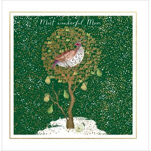 Woodmansterne Most Wonderful Mum Partridge In A Tree Foiled Christmas Card Xmas Greeting Card Woodmansterne Most Wonderful Mum Partridge In A Tree Foiled Christmas Card Xmas Greeting Card