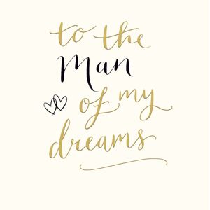Woodmansterne To The Man Of My Dreams Valentine's Day Greeting Card Valentines Cards Woodmansterne To The Man Of My Dreams Valentine's Day Greeting Card Valentines Cards