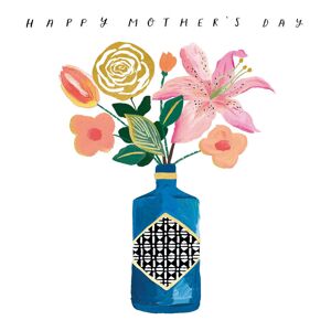 Woodmansterne Flowers In A Bottle Foiled Mother's Day Greeting Card Beautiful Mothers Day Card Woodmansterne Flowers In A Bottle Foiled Mother's Day Greeting Card Beautiful Mothers Day Card