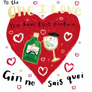 Woodmansterne One I Love Gin Ne Sais Quoi Valentine's Day Greeting Card Valentines Cards Woodmansterne One I Love Gin Ne Sais Quoi Valentine's Day Greeting Card Valentines Cards