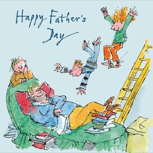 Woodmansterne Quentin Blake Peaceful Father's Day Greeting Card Cartoon Fathers Day Cards Woodmansterne Quentin Blake Peaceful Father's Day Greeting Card Cartoon Fathers Day Cards