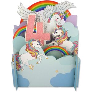 Alljoy Design Girls 4th Birthday Flying Unicorn 3D Pop Up Birthday Greeting Card By Alljoy Car Alljoy Design Girls 4th Birthday Flying Unicorn 3D Pop Up Birthday Greeting Card By Alljoy Car