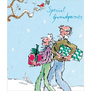 Woodmansterne Lovely Special Grandparents Christmas Card Quentin Blake Presents Illustration Woodmansterne Lovely Special Grandparents Christmas Card Quentin Blake Presents Illustration