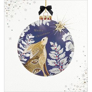 Woodmansterne Box of 8 Christmas Cards In Festive Hare Xmas Bauble Design Xmas Card Boxes Woodmansterne Box of 8 Christmas Cards In Festive Hare Xmas Bauble Design Xmas Card Boxes