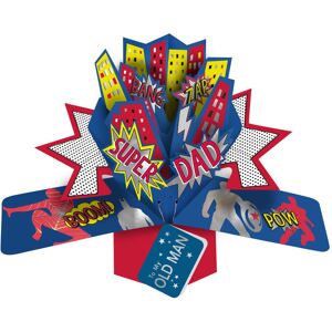 Second Nature To My Old Man Super Dad Pop Up Card Father's Day, Birthday, Any Occasion Second Nature To My Old Man Super Dad Pop Up Card Father's Day, Birthday, Any Occasion