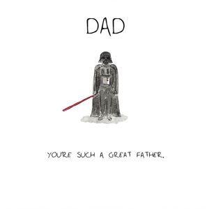 Woodmansterne Dad You're Such A Great Father Star Wars Vader Greeting Card Fathers Day Cards Woodmansterne Dad You're Such A Great Father Star Wars Vader Greeting Card Fathers Day Cards