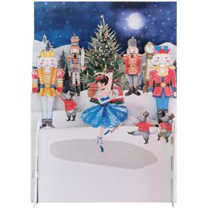 Alljoy Design Festive Nutcracker & Xmas Tree 3D Pop Up Christmas Greeting Card By Alljoy Cards Alljoy Design Festive Nutcracker & Xmas Tree 3D Pop Up Christmas Greeting Card By Alljoy Cards