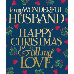 Woodmansterne Emma Bridgewater Wonderful Husband Festive Christmas Card Xmas Greeting Cards Woodmansterne Emma Bridgewater Wonderful Husband Festive Christmas Card Xmas Greeting Cards