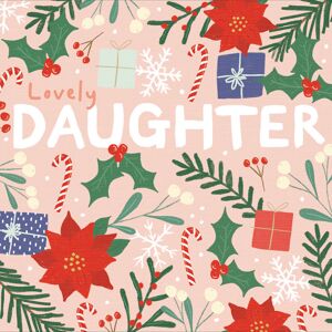 Woodmansterne Candy Cane Lane Lovely Daughter Contemporary Christmas Card Xmas Greeting Cards Woodmansterne Candy Cane Lane Lovely Daughter Contemporary Christmas Card Xmas Greeting Cards