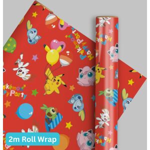 Pokémon Wrapping Paper 2m Roll Wrap - Wrapping Paper Pokémon Wrapping Paper 2m Roll Wrap - Wrapping Paper