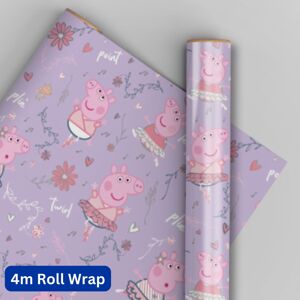 Peppa Pig Wrapping Paper 4m Roll Wrap Peppa Pig Wrapping Paper 4m Roll Wrap