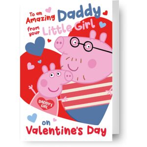 Peppa Pig Daddy Valentine's Day Card Peppa Pig Daddy Valentine's Day Card