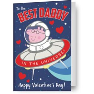 Peppa Pig 'Best Daddy' Valentine's Day Card Peppa Pig 'Best Daddy' Valentine's Day Card