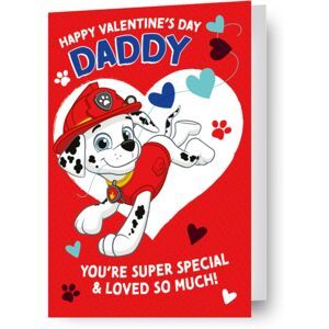 Paw Patrol 'Daddy' Valentine's Day Card Paw Patrol 'Daddy' Valentine's Day Card