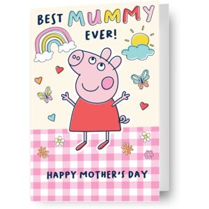 Peppa Pig 'Best Mummy Ever' Mother's Day Card Peppa Pig 'Best Mummy Ever' Mother's Day Card
