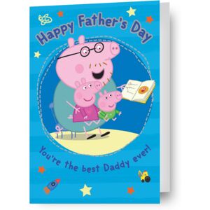 Peppa Pig Best Daddy Father's Day Card Peppa Pig Best Daddy Father's Day Card