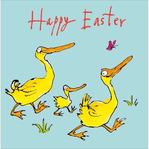Woodmansterne Quentin Blake Happy Easter Quacktastic Family Fun Artistic Greeting Card Woodmansterne Quentin Blake Happy Easter Quacktastic Family Fun Artistic Greeting Card