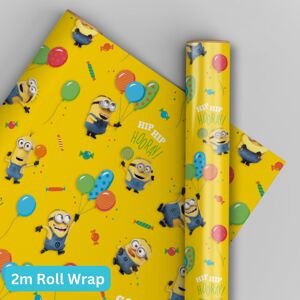 Danilo Promotions LTD Despicable Me Wrapping Paper 2m Roll Wrap Danilo Promotions LTD Despicable Me Wrapping Paper 2m Roll Wrap