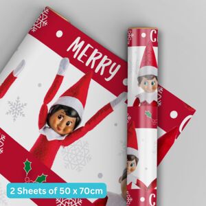 Danilo Promotions LTD Elf on the Shelf Christmas Wrapping Paper - 2 Sheets & 2 Tags (ESXW1) Danilo Promotions LTD Elf on the Shelf Christmas Wrapping Paper - 2 Sheets & 2 Tags (ESXW1)